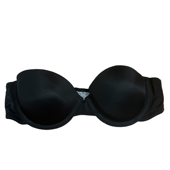 Sweet Nothings Black Strapless Bra 34B - Picture 1 of 3